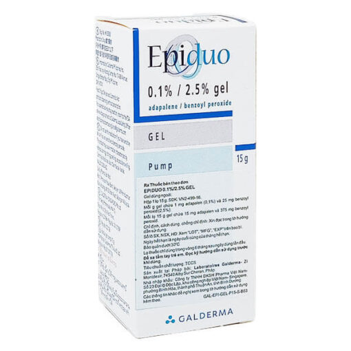 Epiduo Gel 15g 0.1%/ 2.5%