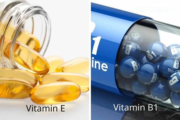 Đẩy cồi mụn nhanh chóng nhờ vitamin E và B1