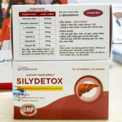 Viên uống Silydetox hỗ trợ giải độc gan, đẹp da 60 viên