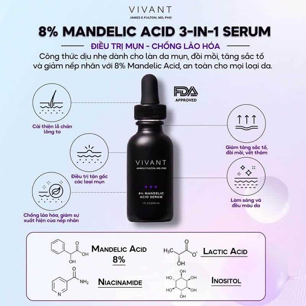 Vivant 8% Mandelic Acid